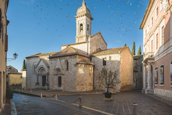 Absolutamente Bela Cidade Sul Toscana Algum Lugar Val Orcia San — Fotografia de Stock
