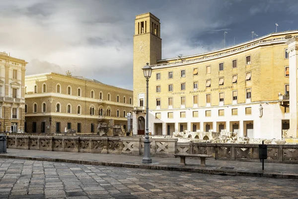 Lecce Puglia Italia Noviembre 2019 Paseo Por Antigua Ciudad Lecce — Foto de Stock