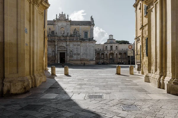 Lecce Puglia Italy November 2019 านเม องเก าของ Lecce ในภาคใต — ภาพถ่ายสต็อก