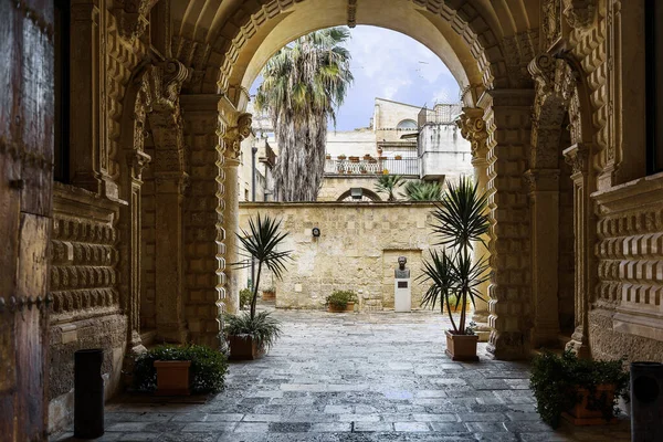 Lecce Puglia Itália Novembro 2019 Passeio Pela Cidade Velha Lecce — Fotografia de Stock