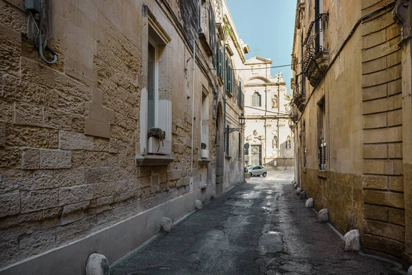 Lecce Puglia Italië November 2019 Een Wandeling Door Oude Stad — Stockfoto