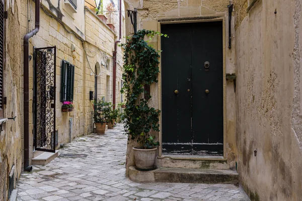 Lecce Puglia Itálie Říjen 2018 Procházka Starým Městem Lecce Jižní — Stock fotografie