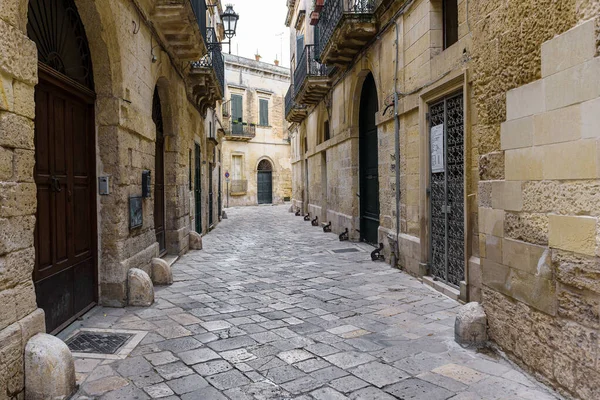 Lecce Puglia Italia Octubre 2018 Paseo Por Antigua Ciudad Lecce Imagen de stock