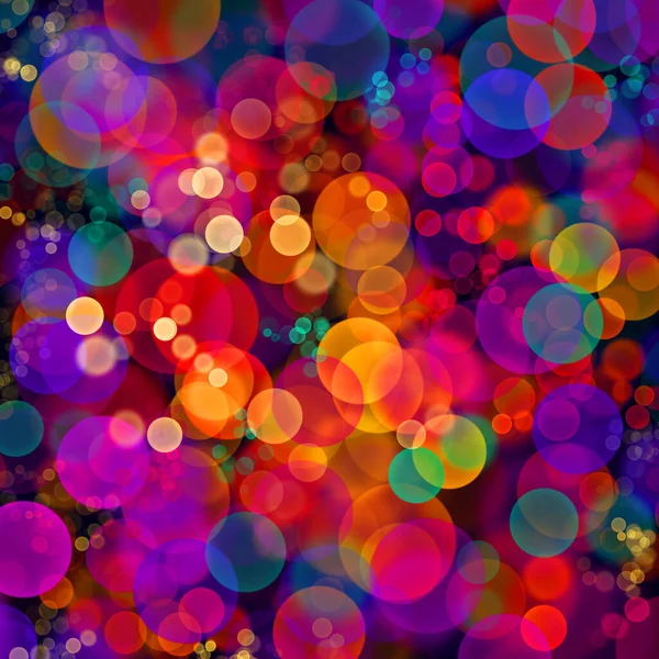 Abstract texture from multi-colored circles, balls, bubbles. Bright, beautiful colors. — Stock Photo, Image