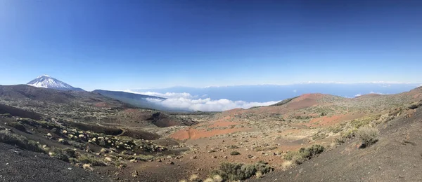 เตเนรีเฟ, หมู่เกาะคานารี, สเปน, อุทยานแห่งชาติ Teide วิวพาโนรามา — ภาพถ่ายสต็อก