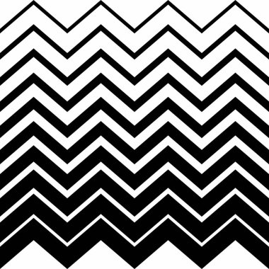 Moda zigzag deseni, kusursuz vektör arkaplanı. Fütürist canlı tasarım. Operasyon sanatında geometrik fayans. Teknolojik tasarım. Vektör.