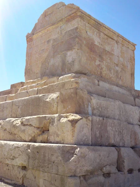 Pasargadae Iran Pasargadaeis First Royal Capital Achaemenid Empire Tomb Cyrus — Stock Photo, Image