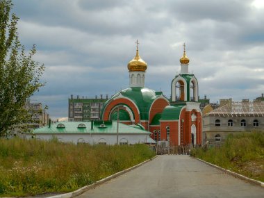 Chelyabinsk, Chelyabinsk/Rusya-Haziran 15 2015: Güney Ural Devlet Sibirya