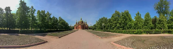 Rus kilise Güney Ural Chelyabinsk, Park Alapole, alapol, Panorama