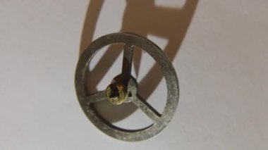 Saat metal dişli makro çekim Dönüşümlü