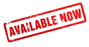 Mevcut lastik damga şimdi illüstrasyon