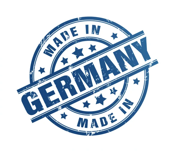 Made in germany rubber stamp illustration — Stock Photo, Image