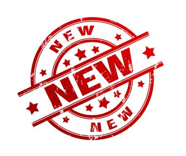 Yeni lastik damgası illüstrasyon