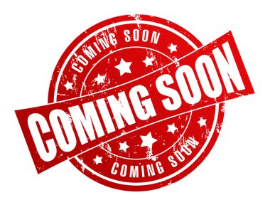 lastik damgası illüstrasyon coming soon