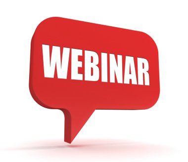 Webinar kavramı 3d çizim