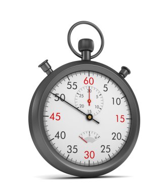 Kronometre kavramı 3d çizim