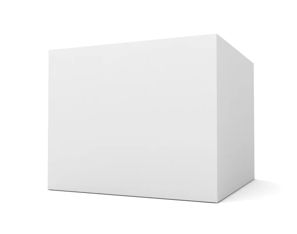 空白の小売製品ボックス コンセプト 3 d イラスト — ストック写真