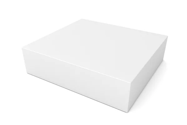 Caixa de produto de varejo em branco ilustração 3d — Fotografia de Stock