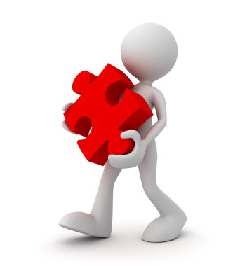 kavram 3d resimde bulmaca