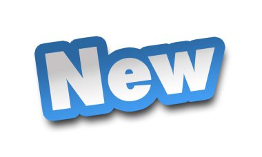 yeni konsept 3d illüstrasyon izole