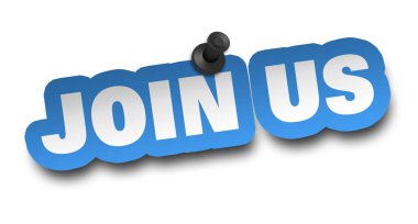 3d illüstrasyon izole kavramı bize katılın