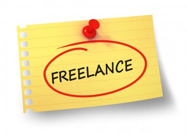 serbest kavramı 3d illüstrasyon izole