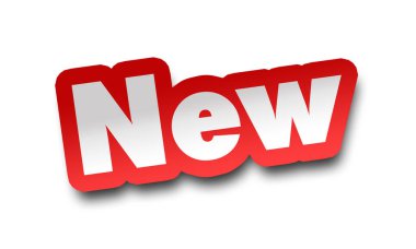yeni konsept 3d illüstrasyon izole