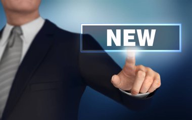 yeni itme kavramı 3d illüstrasyon