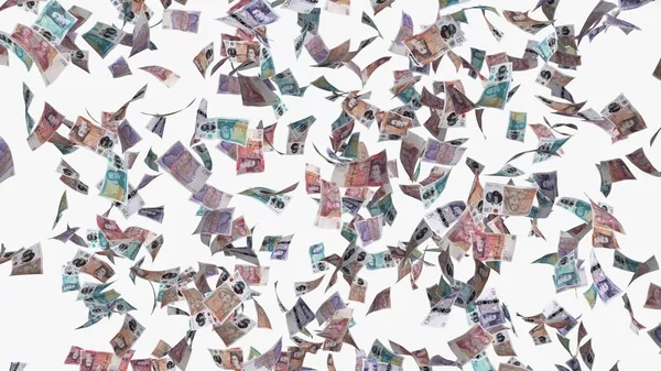 Fallendes Geld Regen Konzept Illustration — Stockfoto