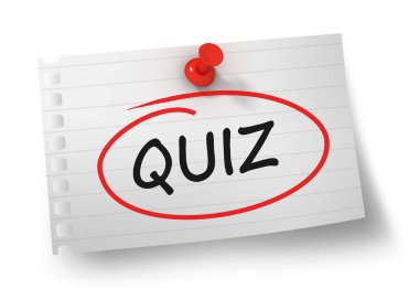 Sınav konsepti 3d illüstrasyon beyaz arkaplanda izole