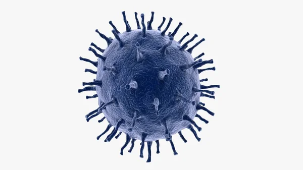 Viren Oder Bakterien Makroaufnahme Illustration — Stockfoto