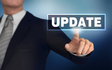 Parmak itme konsepti 3d illüstrasyonuyla güncelle