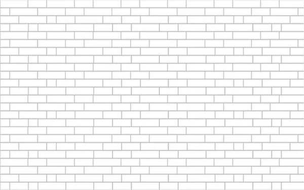 Pared de ladrillo blanco — Vector de stock