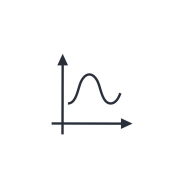 Takvim. Sistemik iş, sosyal analitik. Beyaz arkaplanda izole edilmiş vektör doğrusal simgesi.