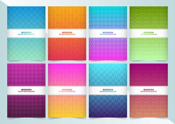 Textura Patrón Color Degradado Abstracto Para Conjunto Vectores Plantilla Cubierta — Archivo Imágenes Vectoriales