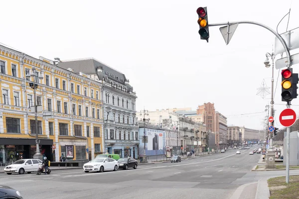 우크라이나, 키예프, 2020 년 3 월 27 일, 격리 구역에서 — 스톡 사진