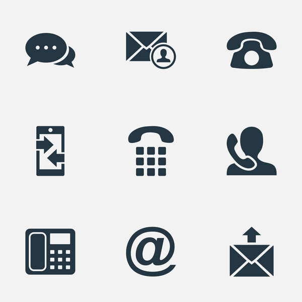 Векторный набор упрощенных иконок. Элементы Послание Автор, почтовый, говорить человеческие и другие синонимы Письмо, стрелы и чат
.