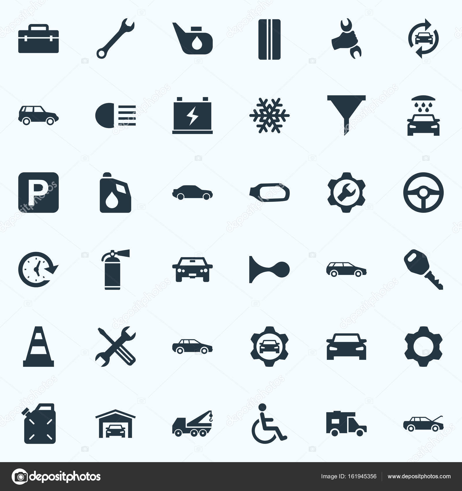 vector illustration set of
