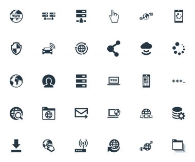 Vektör çizim basit Web simgeler kümesi. Öğeleri çekirdeği, işleme, Tarayıcı sekmesini ve diğer eş anlamlılar'ı tıklatın, parola ve iletişim.