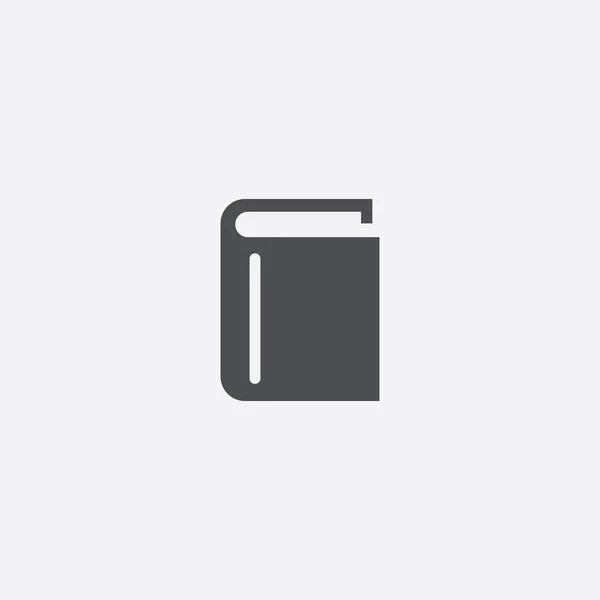 Eenvoudige boekpictogram — Stockvector