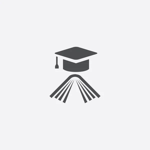 Icono de educación simple — Vector de stock