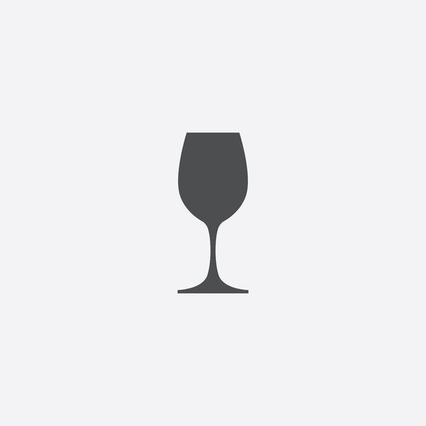 simple wineglass icon