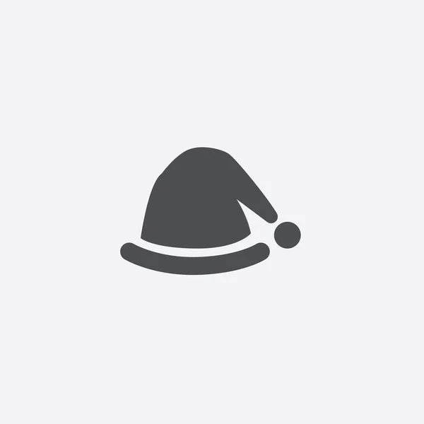 Santa hat ikona — Stockový vektor
