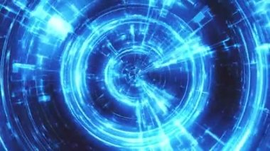 Colorful abstract light streaks effect animation background.Music festival/nightclub stage visual. (4K UHD seamless looping, computer digitally generated animation.)