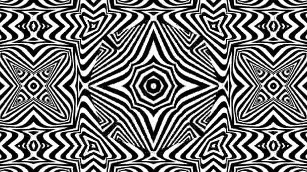 Colorful abstrait hypnotique spirale art kaléidoscope animation background.Music festival / nightclub Vj stage visuel. (4K UHD boucle transparente, animation générée numériquement par ordinateur.)