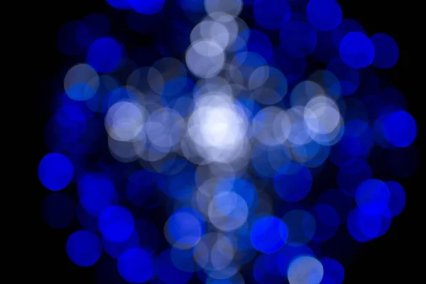 Estrellas brillantes en bokeh. Fondo de Navidad — Foto de Stock