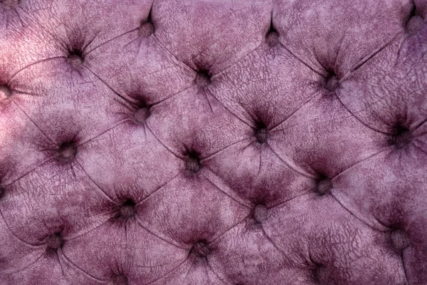 Old Lilac Texture Buttons Retro Furniture Background Purple Velvet Fabric — Stock Photo, Image