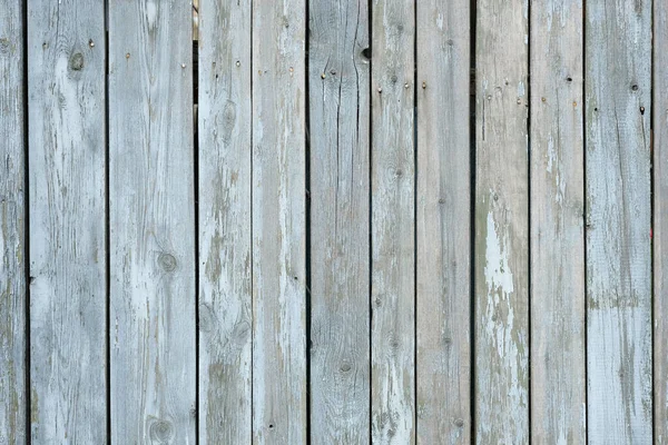 Old Gray Wooden Planks Background Texture Narrow Wooden Battens Fence — Stock Photo, Image