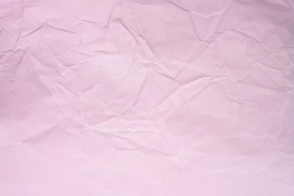 Розовый Смятый Бумажный Фон Смятая Гладкая Бумага Вид Сверху Абстрактно — стоковое фото
