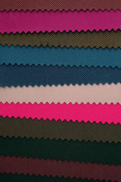 Dichte Stoffmuster Verschiedenen Farben Hintergrund Oxford Stoff Mit Einer Textur — Stockfoto